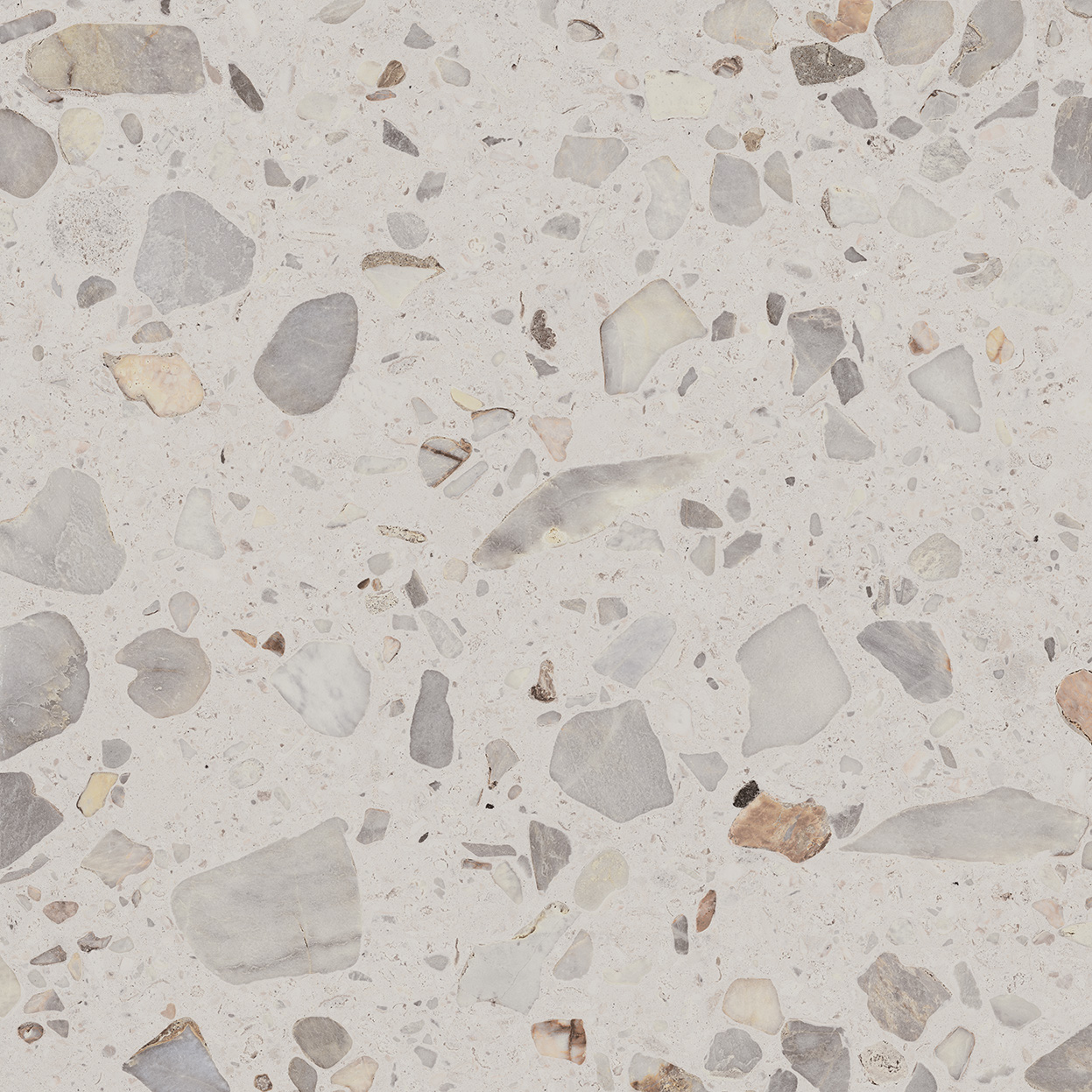Керамический гранит Kerama Marazzi Тараскон Стоун серый светлый матовый обрезной 60x60x0,9