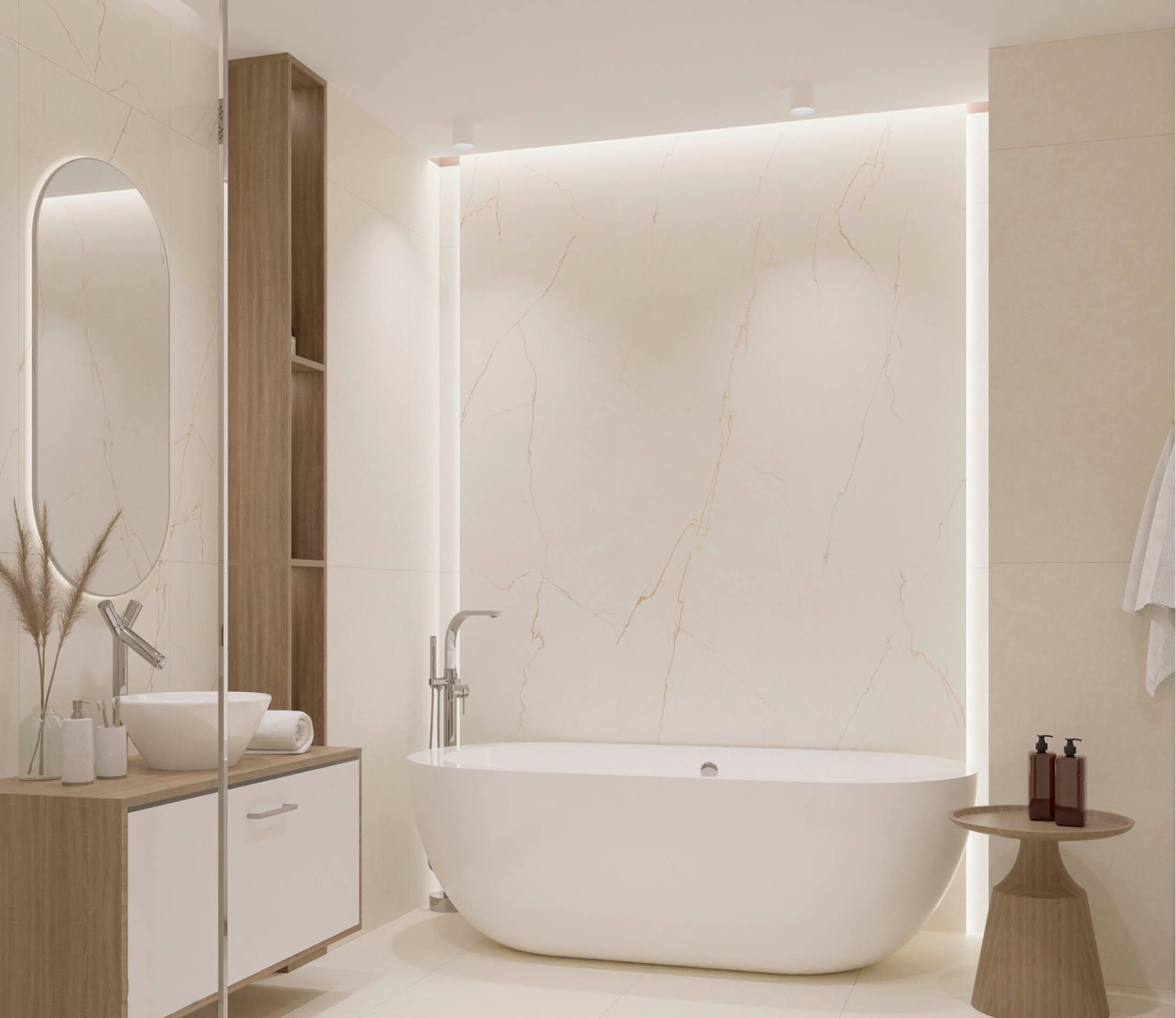 Керамический гранит Lasselsberger Ceramics Полдень 6461-0420 60х60 кремовый