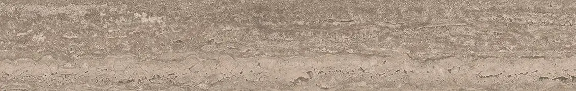 Керамический плинтус Kerama Marazzi Про Травертин бежевый темный матовый обрезной 60x9,5x0,9