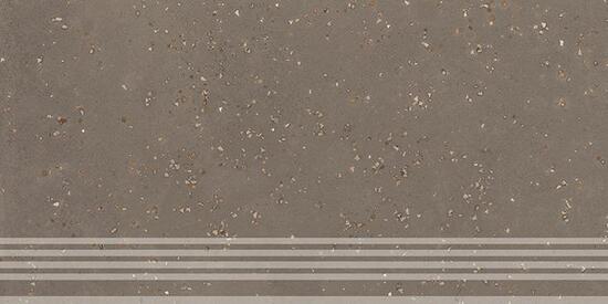 Керамическая ступень Kerama Marazzi Пунтум коричневый матовый обрезной 30x60x0,8
