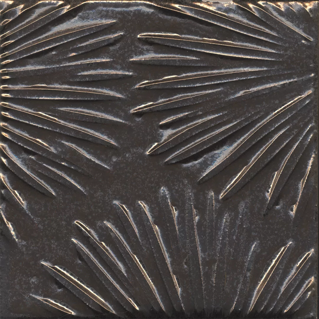 Керамический декор Kerama Marazzi Агдаль 4 металл матовый структура 15x15