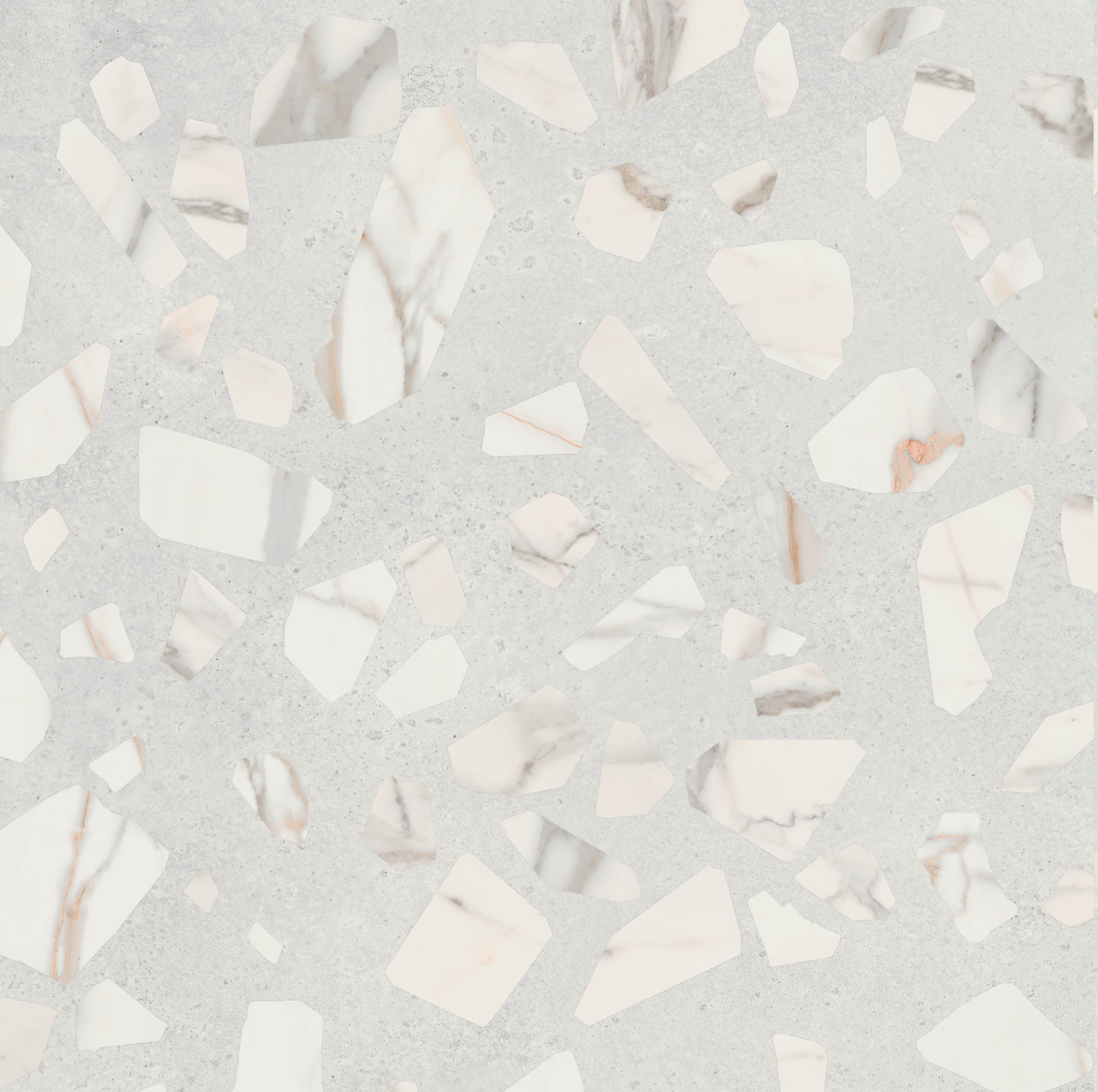 Керамический гранит Estima Arti AT 01 серый неполированный 80x80