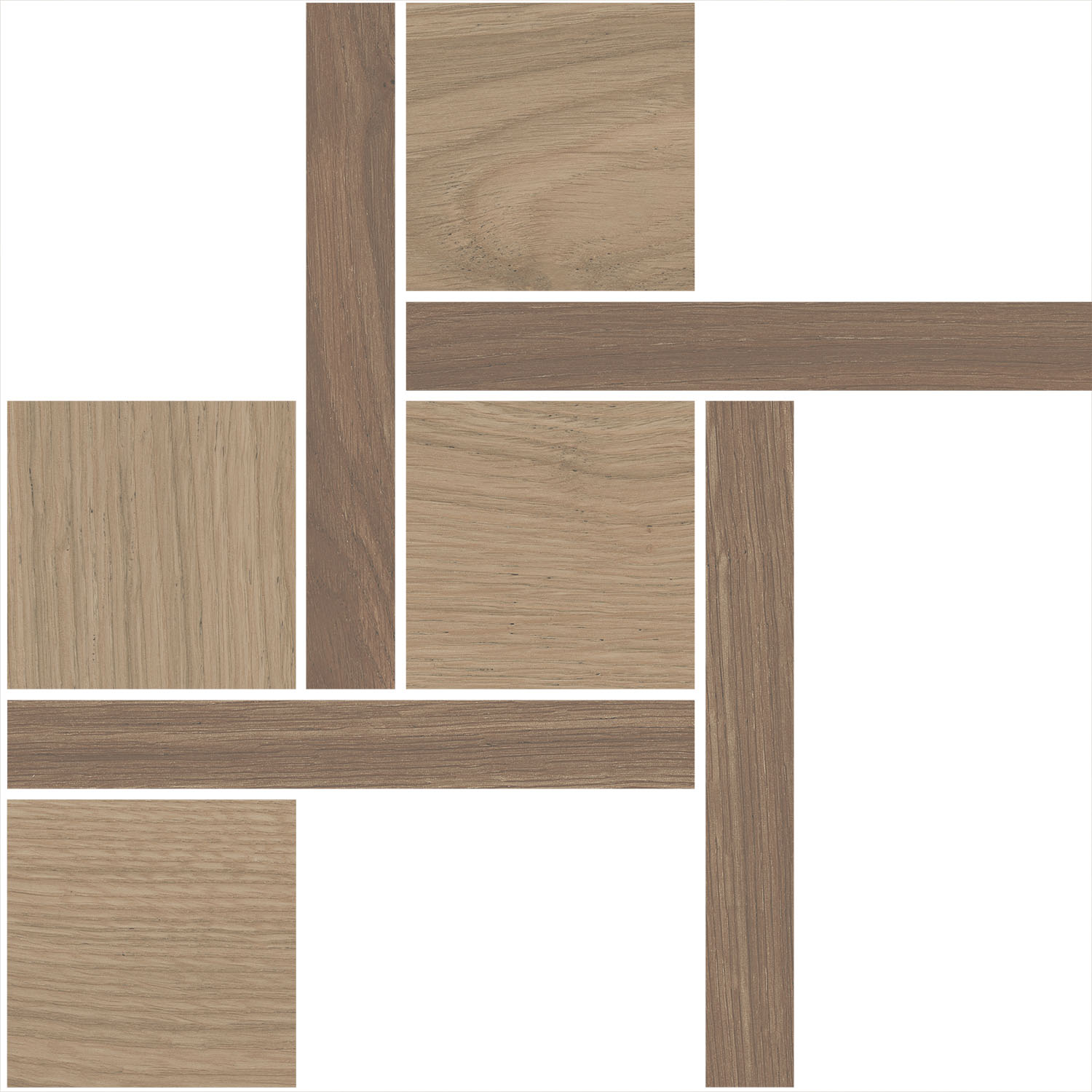 Керамический декор Kerama Marazzi T056\SG644020 Альберони 3 наборный коричневый матовый обрезной 27,5x27,5 в Уфе — купить с доставкой | Nova