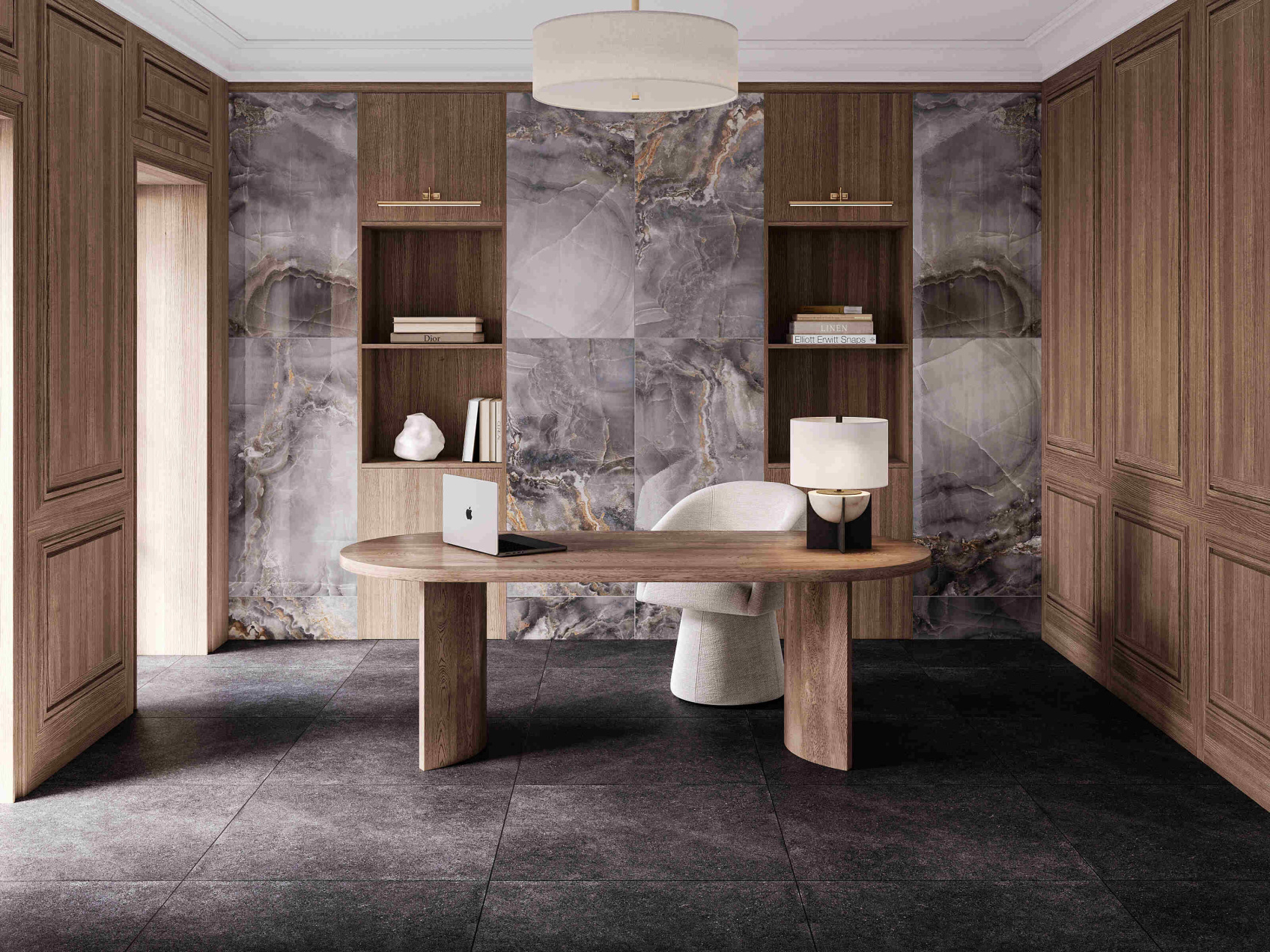 Керамический гранит Estima Belize Grey BZ03 полированный 60x120x9