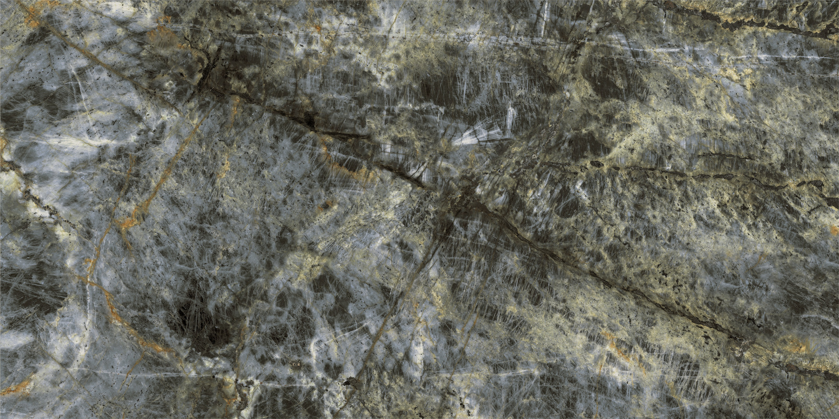 Керамический гранит Italon Стелларис Мадагаскар Дарк Люкс 80x160