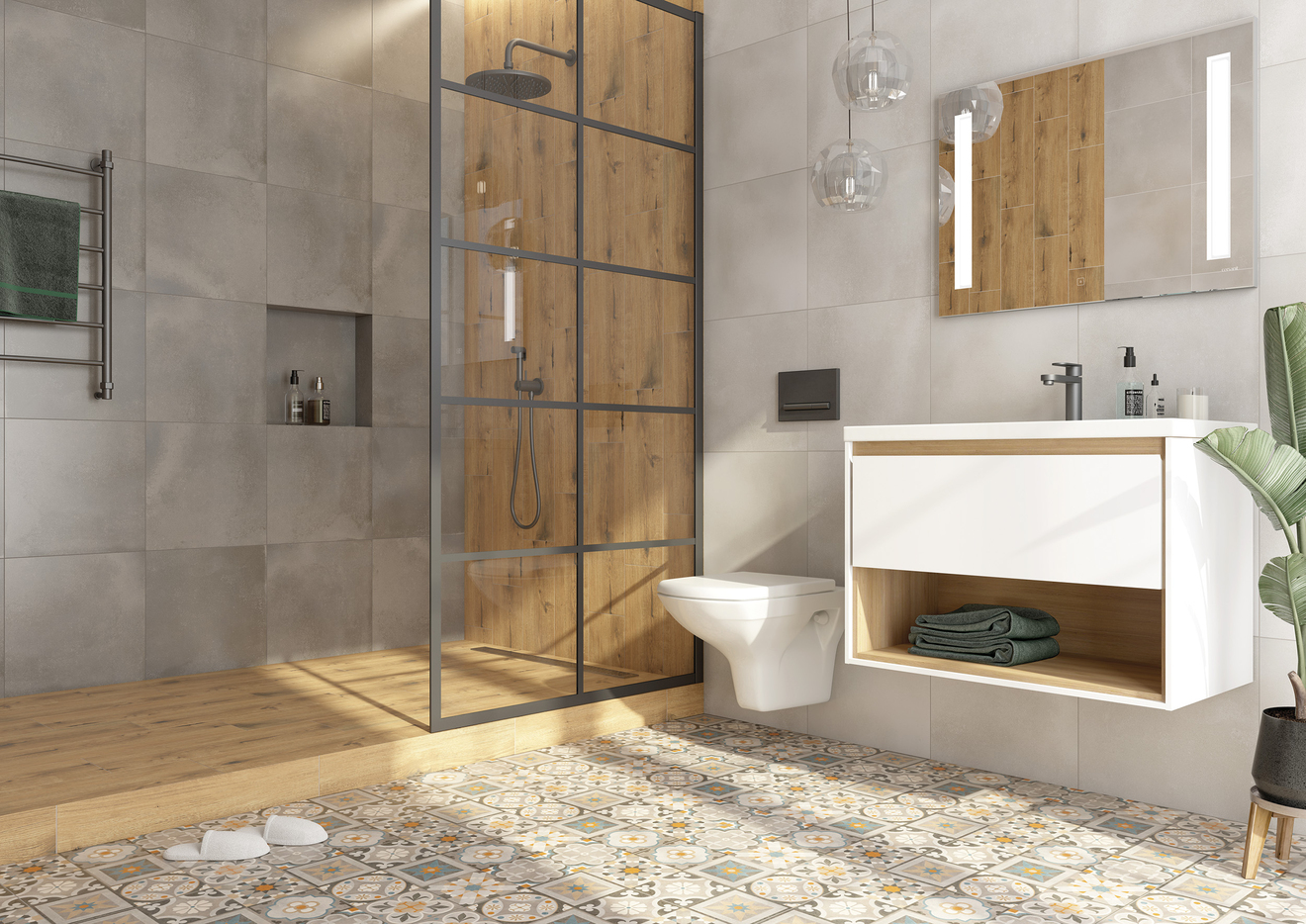 Керамический гранит Cersanit Loft LO4R452D 42x42