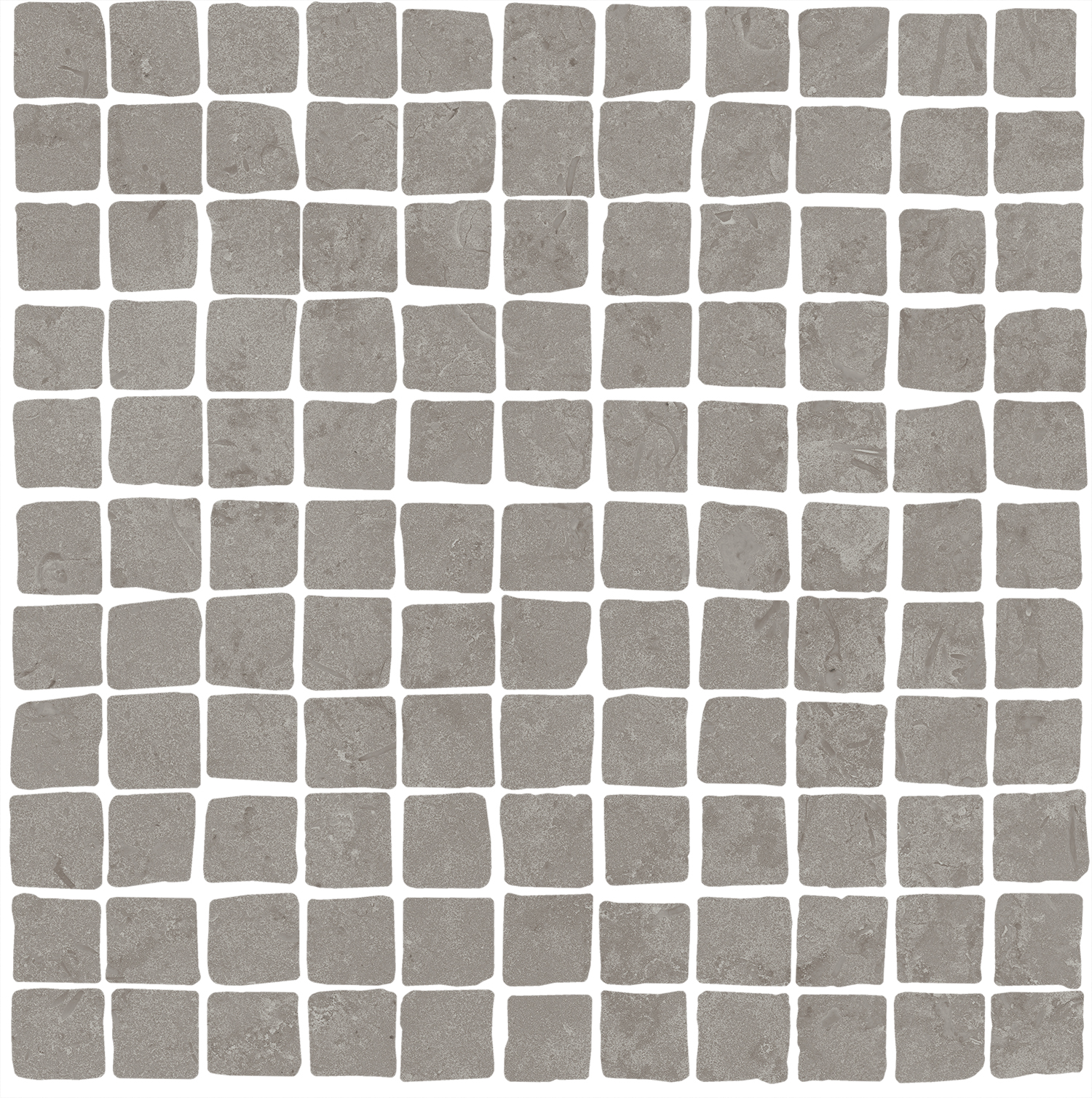 Керамогранитная мозаика Kerama Marazzi Про Лаймстоун Спакко MBS002 серый матовый 20х20