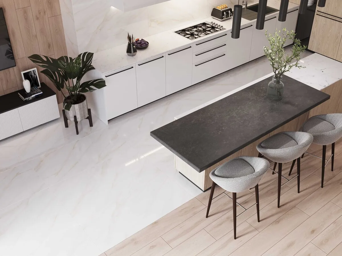 Керамический гранит Estima Marble Onlygres MOG102 White полированный 60х120