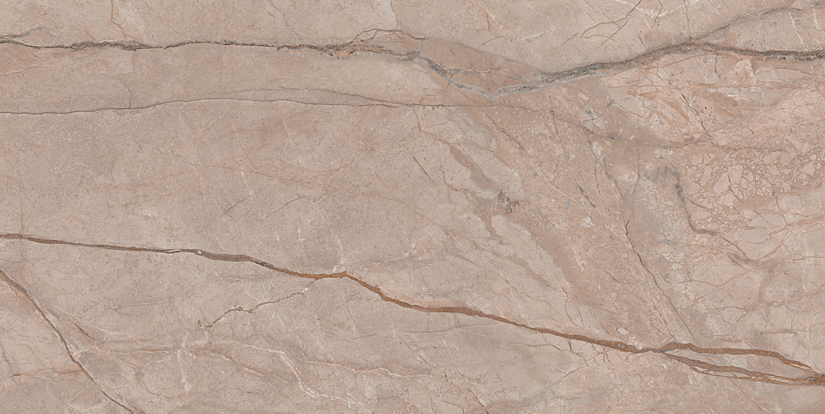 Керамическая плитка Kerama Marazzi Ифран бежевая светлая глянцевая обрезная 60x119.5x1