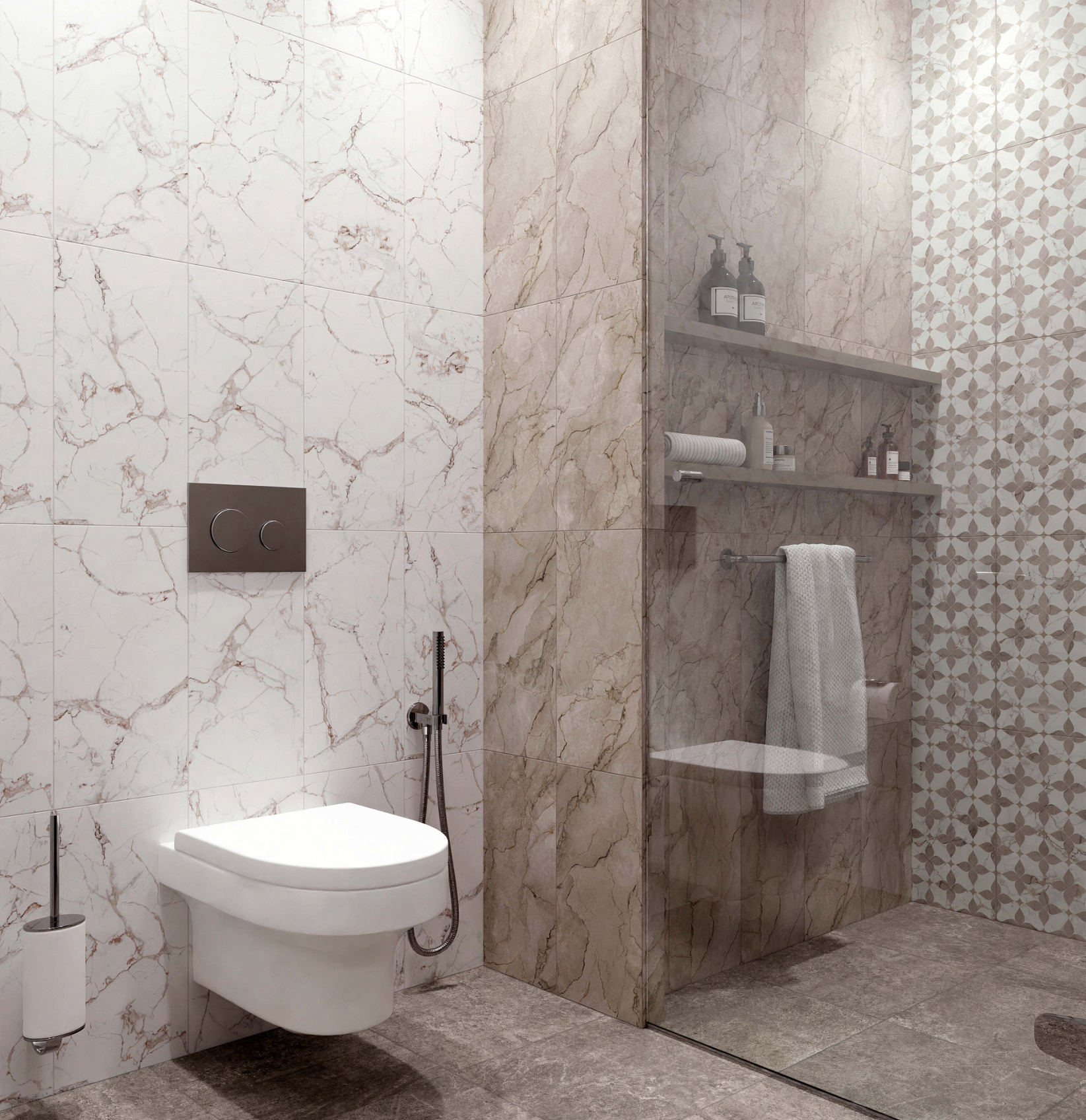 Керамическая плитка Axima Сардиния узор 25x50