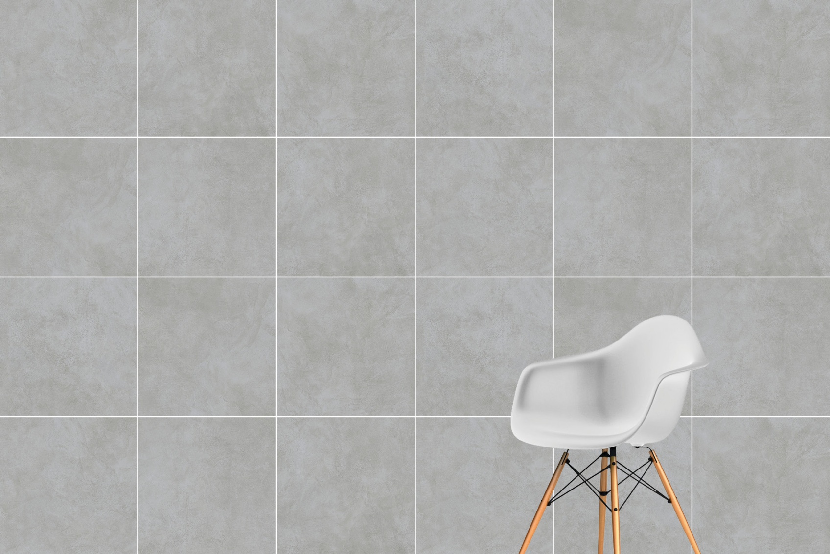 Керамический гранит Vitra MicroCement Серый матовый 60х60 K947812R
