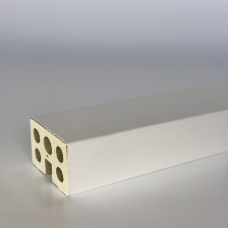 Бамбуковая панель Bonaparte Stick classic soft white 2800*40*25 (1кор=24шт)