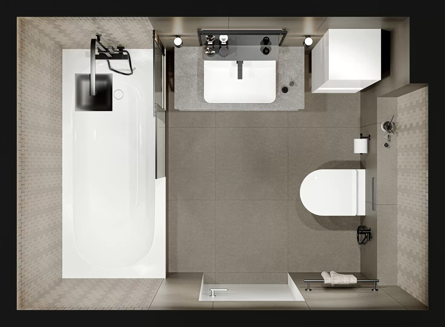 Керамический гранит Kerama Marazzi Джиминьяно DD642322R серый лаппатированный обрезной 60х60