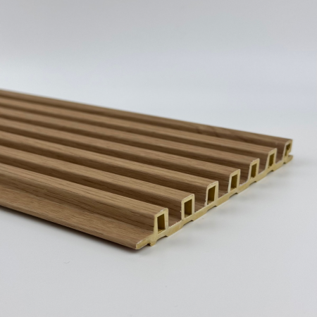 Бамбуковая панель Bonaparte рифленая Rich sherwood nut 2800*139*14 (1шт=0,3892 кв.м.)