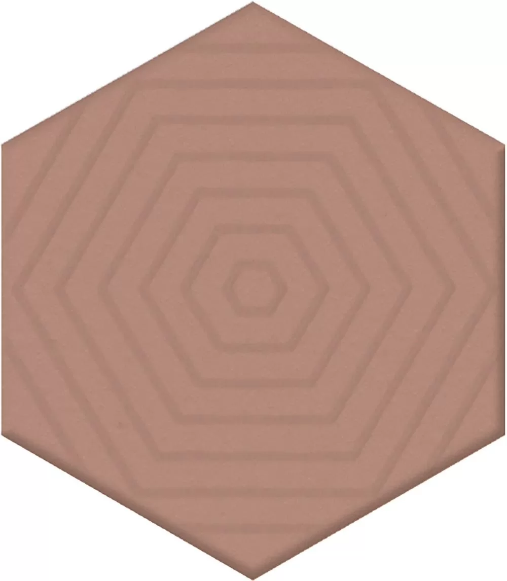 Керамический декор Kerama Marazzi Агуста OS/D241/63010 розовый матовый 6x5,2