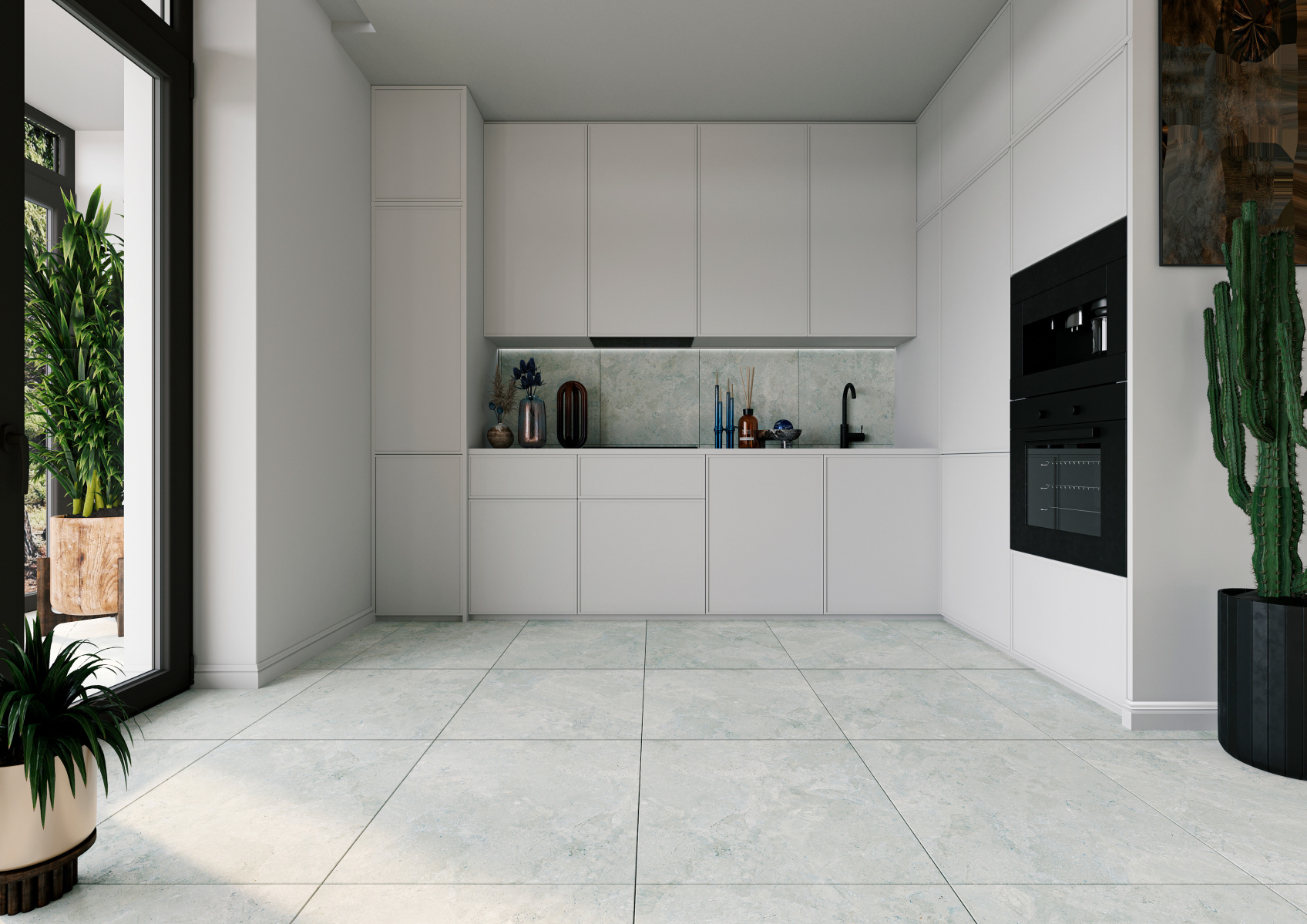 Керамический гранит DAKO Брекчия E-5001/MR/600x600x9 ректификат