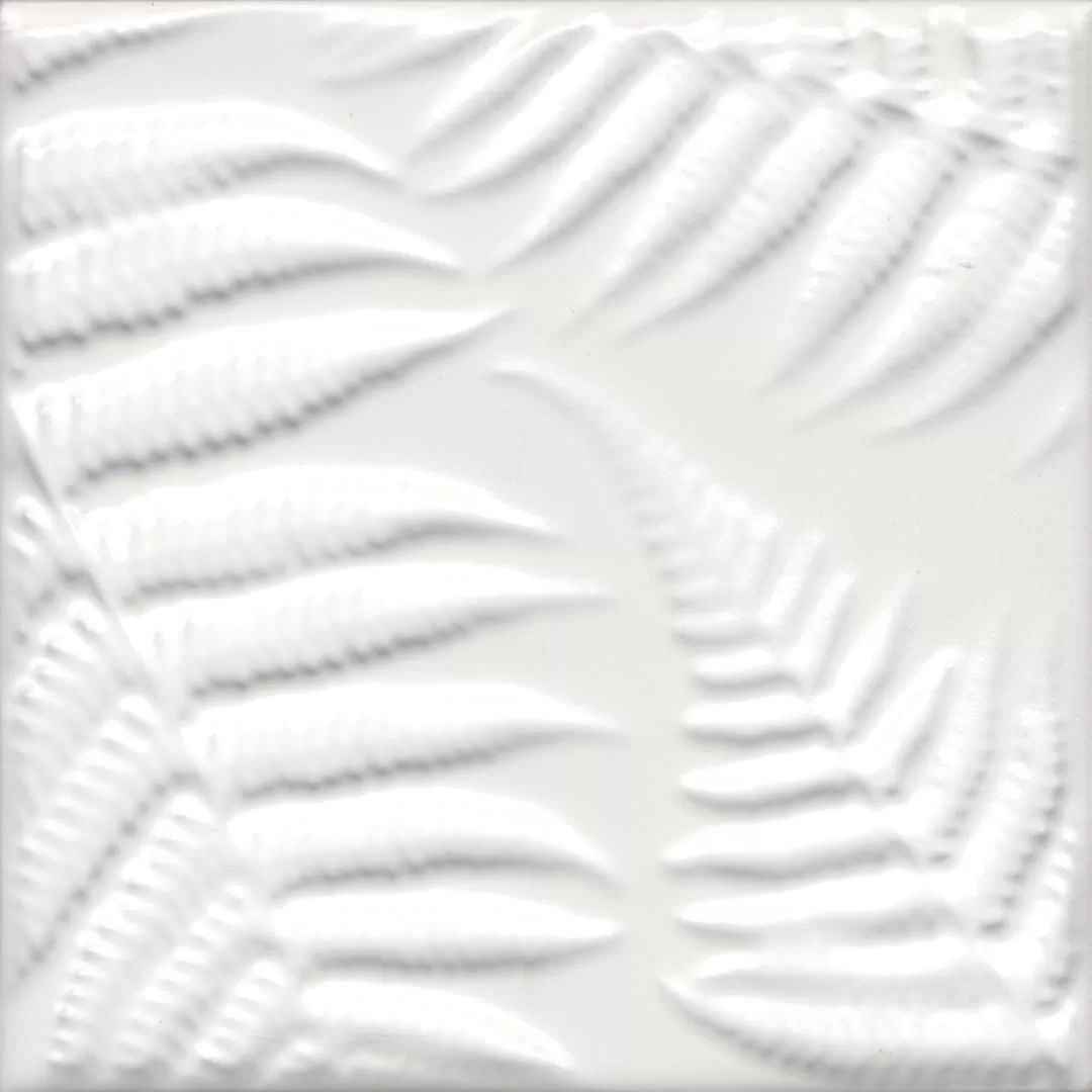 Керамический декор Kerama Marazzi Агдаль 3 белый матовый структура 15x15x0,9
