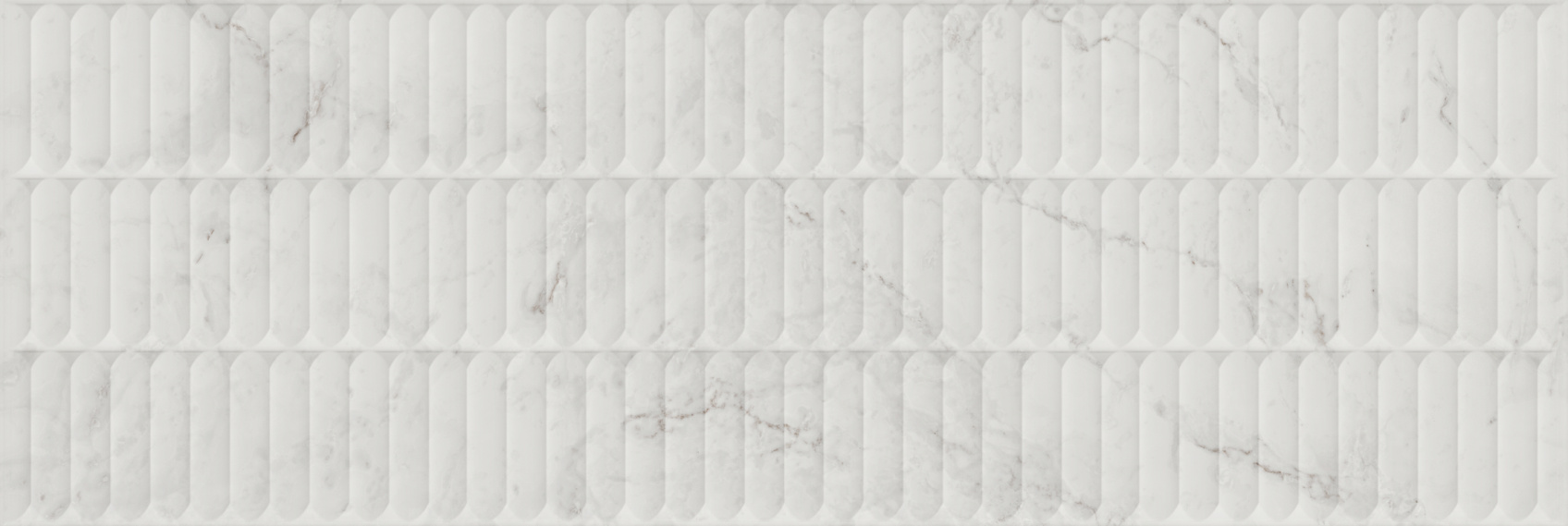 Керамическая плитка Kerama Marazzi Тубкаль белая глянцевая структура обрезная 30x89.5x1.05
