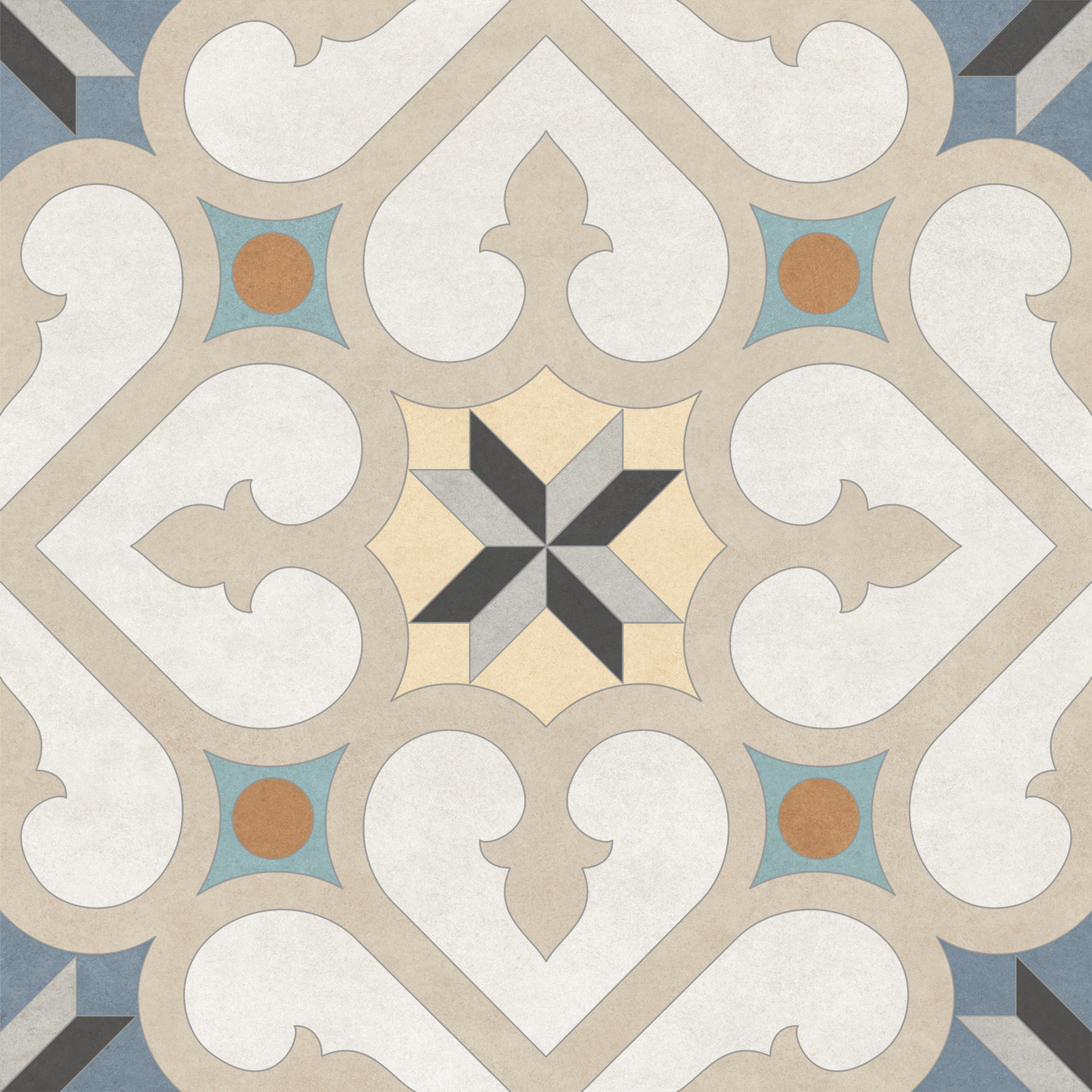 Керамический гранит New Trend Design Mix 3 GP2020DMX11 матовый 20x20