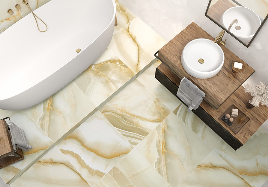 Керамический гранит Amber Agate полированный 60х60 6060ABR09P