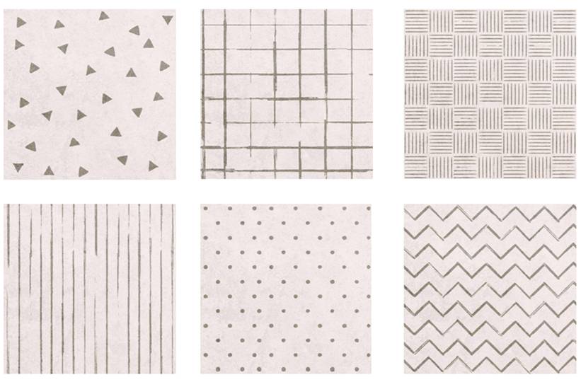 Керамическая плитка Axima Адажио светлая орнамент 20x20