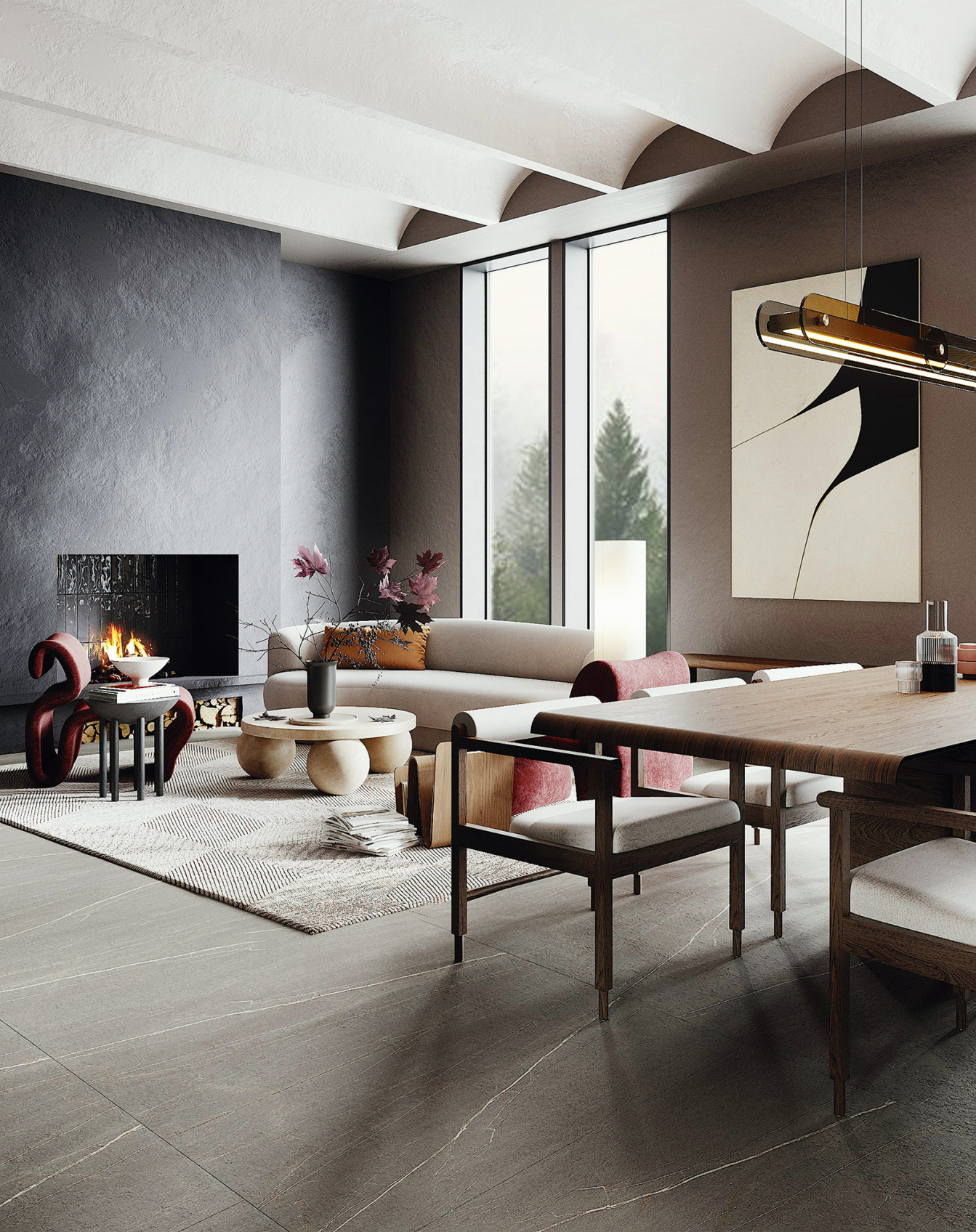 Керамический гранит Sofia CF079 MR матовый велюр 600х1200