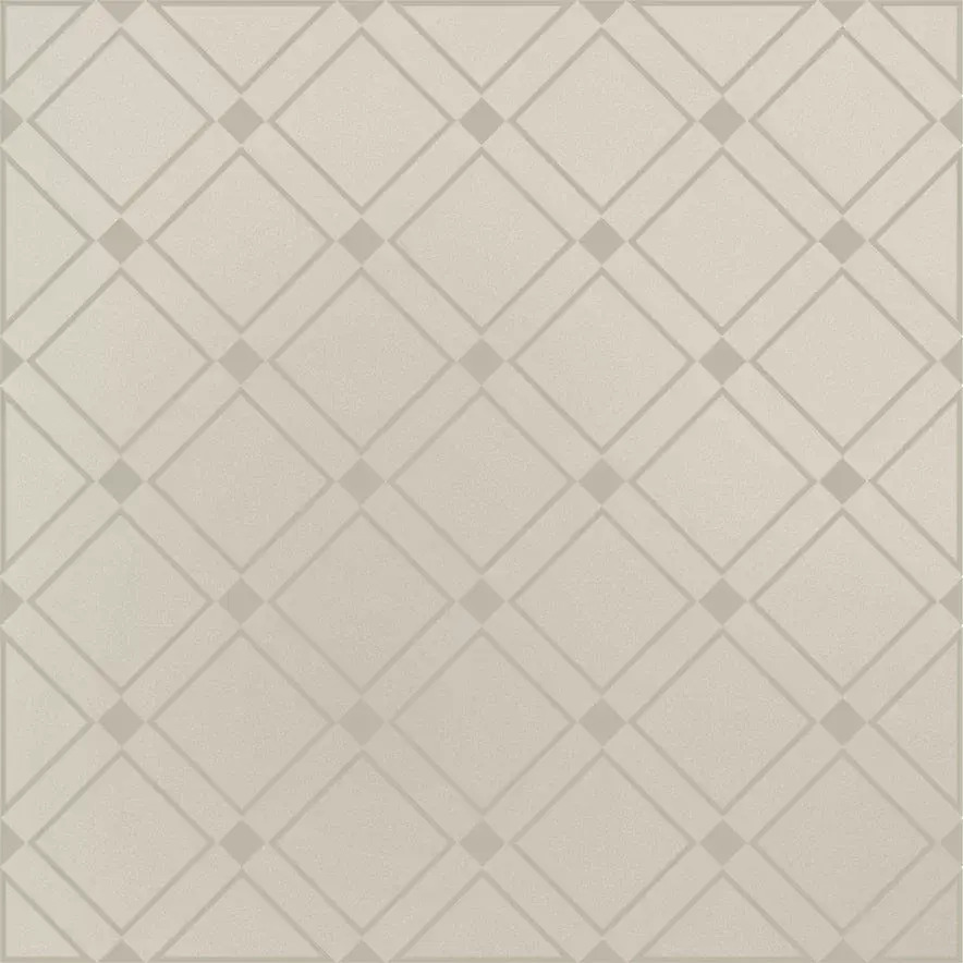 Керамический декор Kerama Marazzi Бахия 1 серый светлый глянцевый 9,8x9,8x0,7