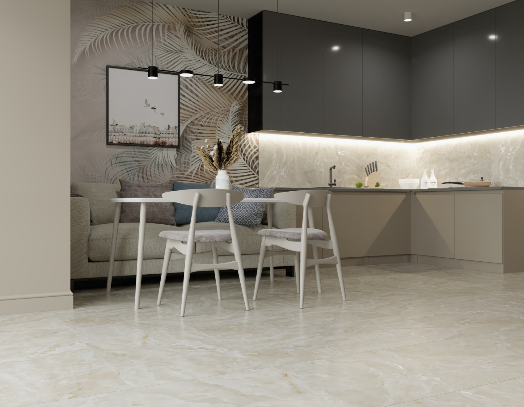 Керамический гранит Primavera Эгелла бежевый Matt 60x60 NG101