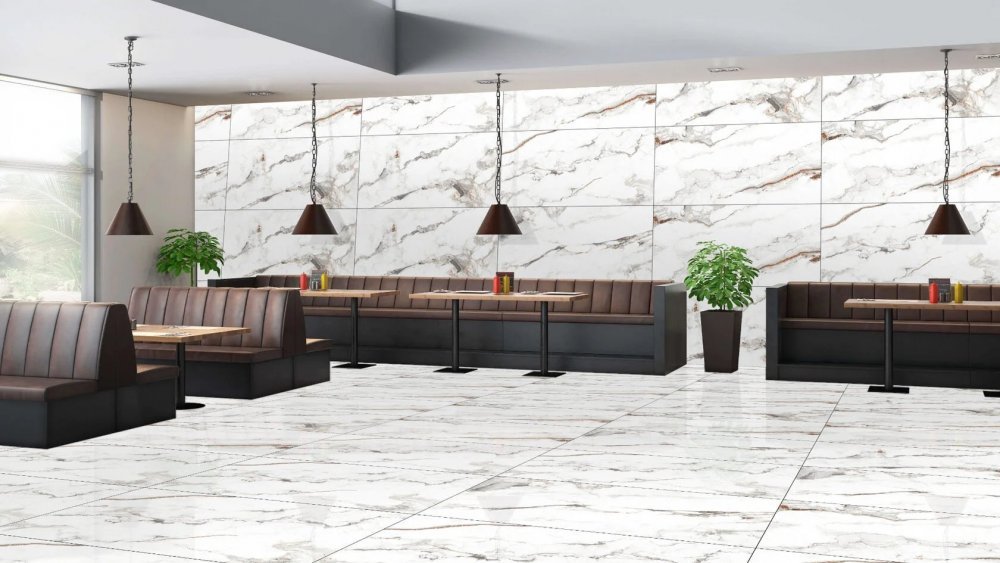 Керамический гранит Bris Ceramic MC SOLAR WHITE GLOSSY 60х120