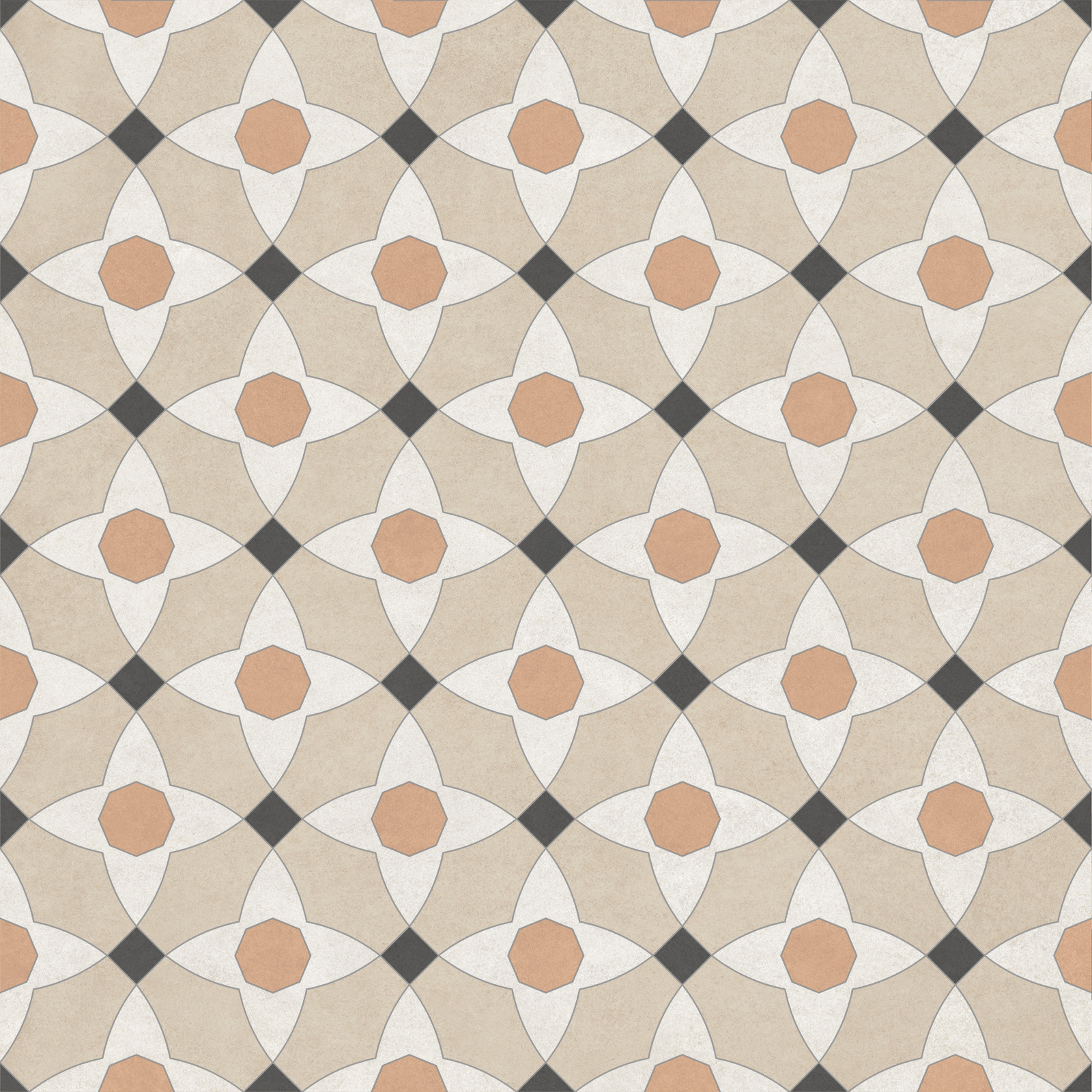Керамический гранит New Trend Design Mix 3 GP2020DMX11 матовый 20x20