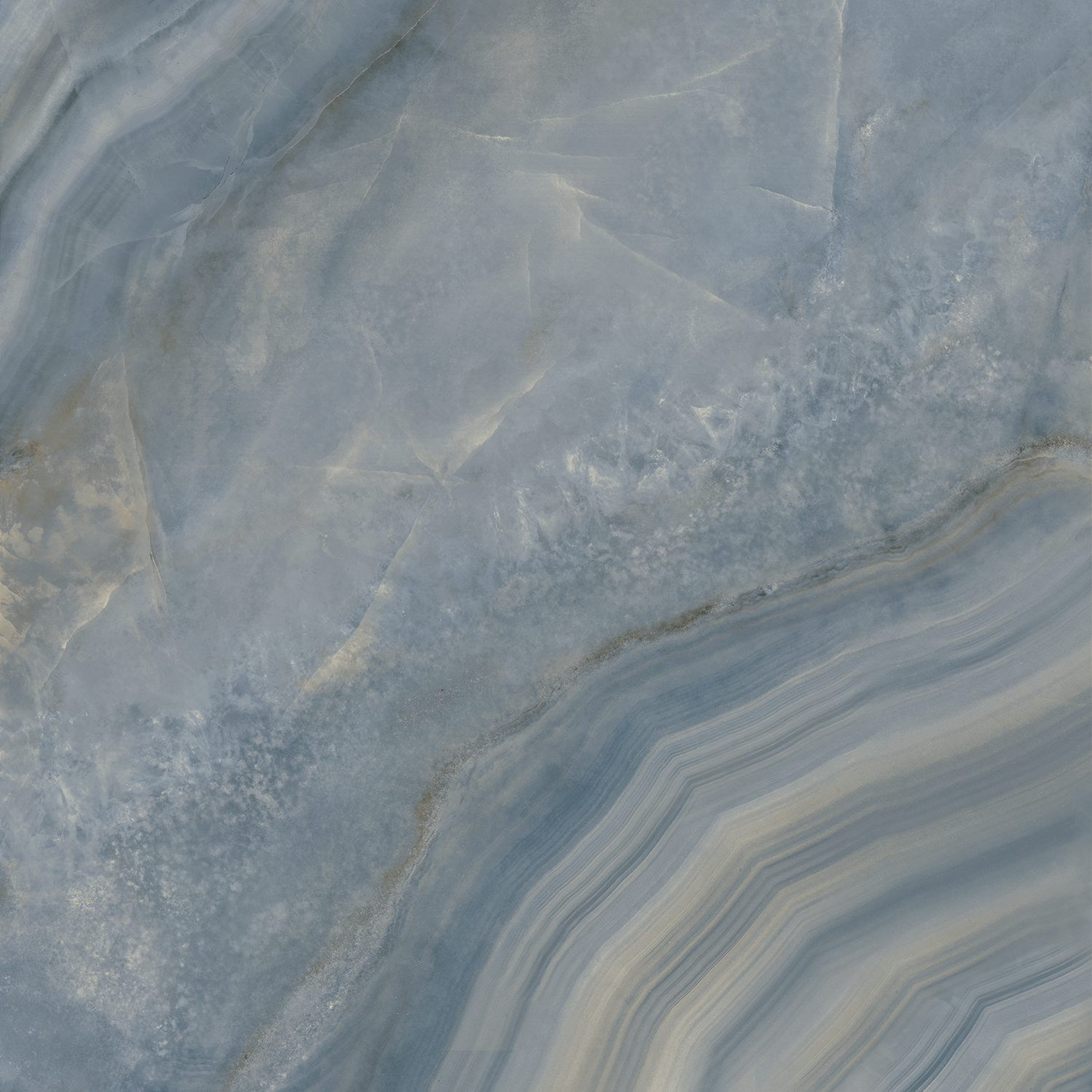 Керамический гранит Kerama Marazzi Ониче SG016122R голубой лаппатированный 119,5х119,5