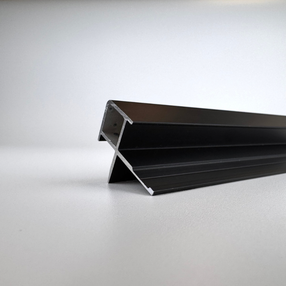 Профиль для бамбуковых панелей Bonaparte Black-801 угловой наружный