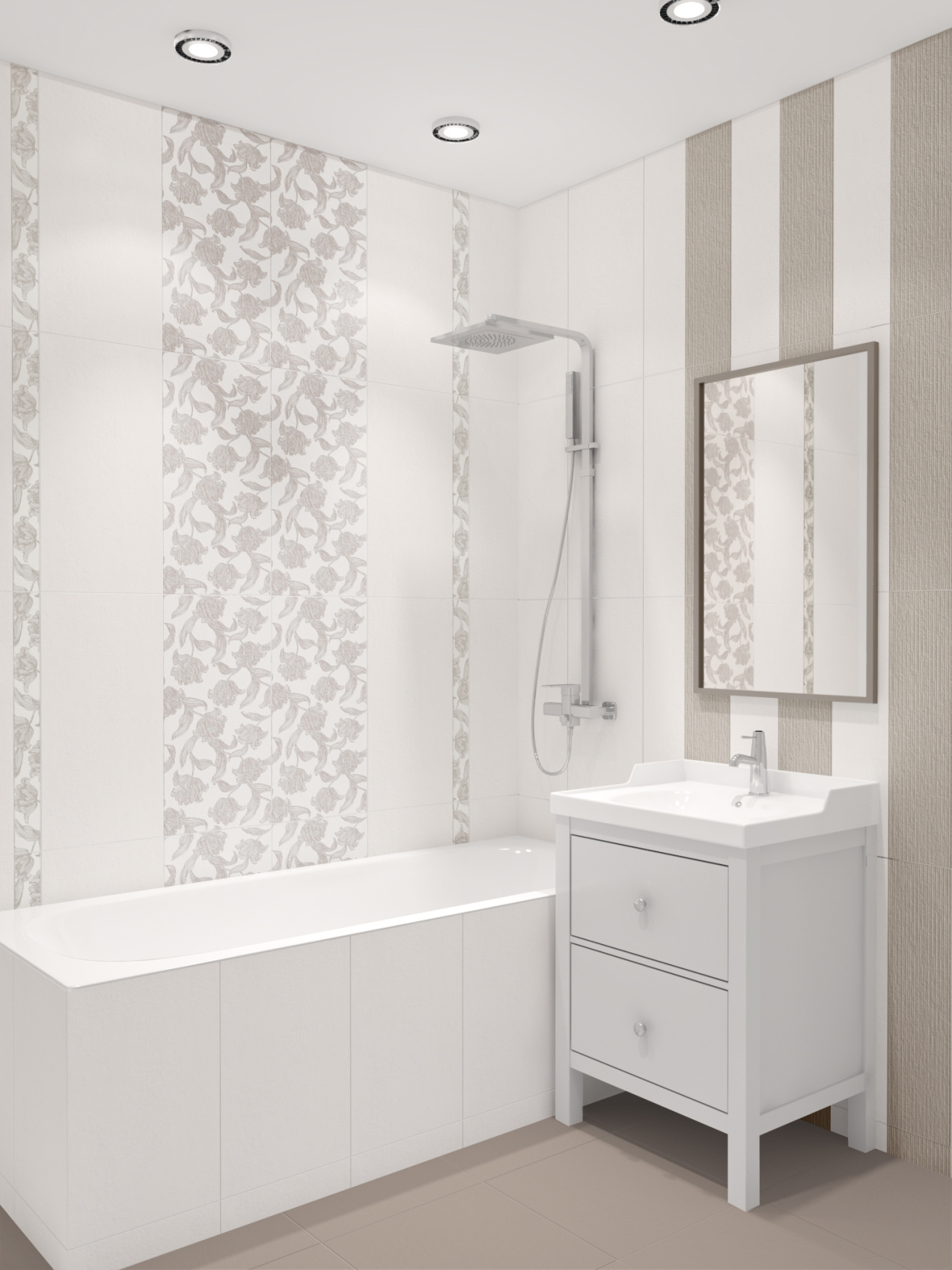 Керамическая плитка Azori Mallorca Beige напольная 42x42