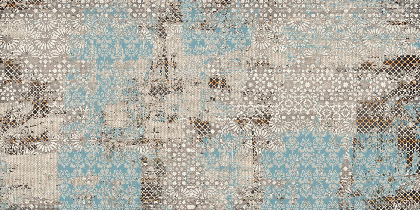 Керамический гранит Estima Exotica Design Vintage Inserto EXD401 неполированный 60x120x9