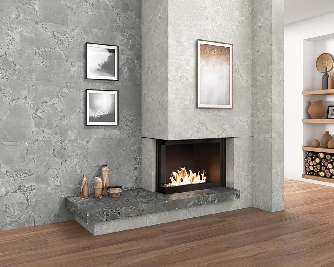 Керамический гранит Kutahya Seramik Pompei Grey Lappato 60x120