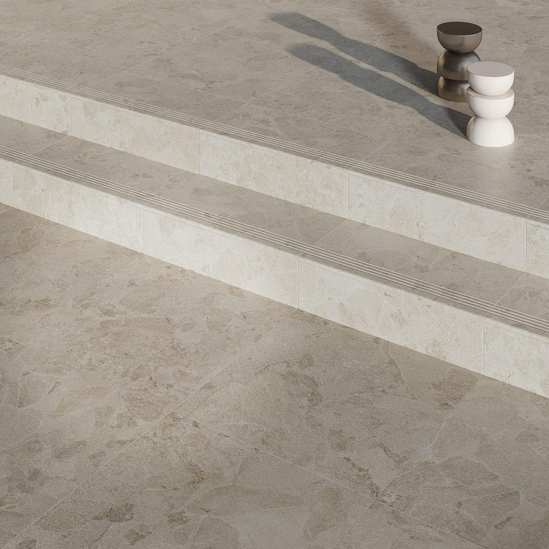 Керамический гранит Kerama Marazzi Сплит бежевый матовый обрезной 60x119,5x0,8