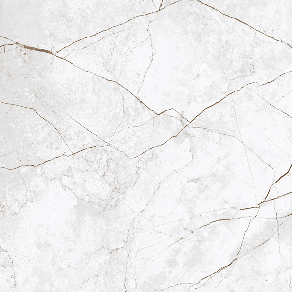 Керамический гранит Sandra CF101 LLR лаппатированный белый 600х600