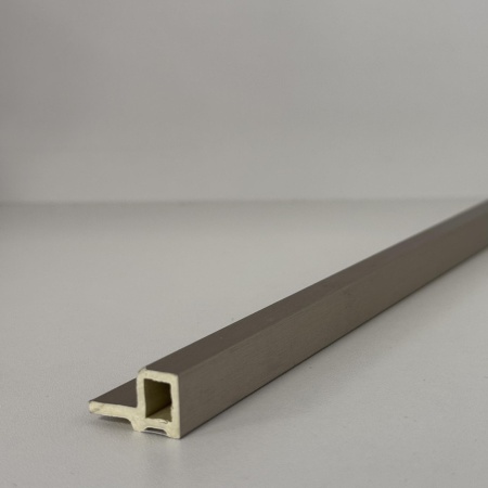 Бамбуковая панель Bonaparte рифленая Rich old metal 2800*20*14 (1шт) В