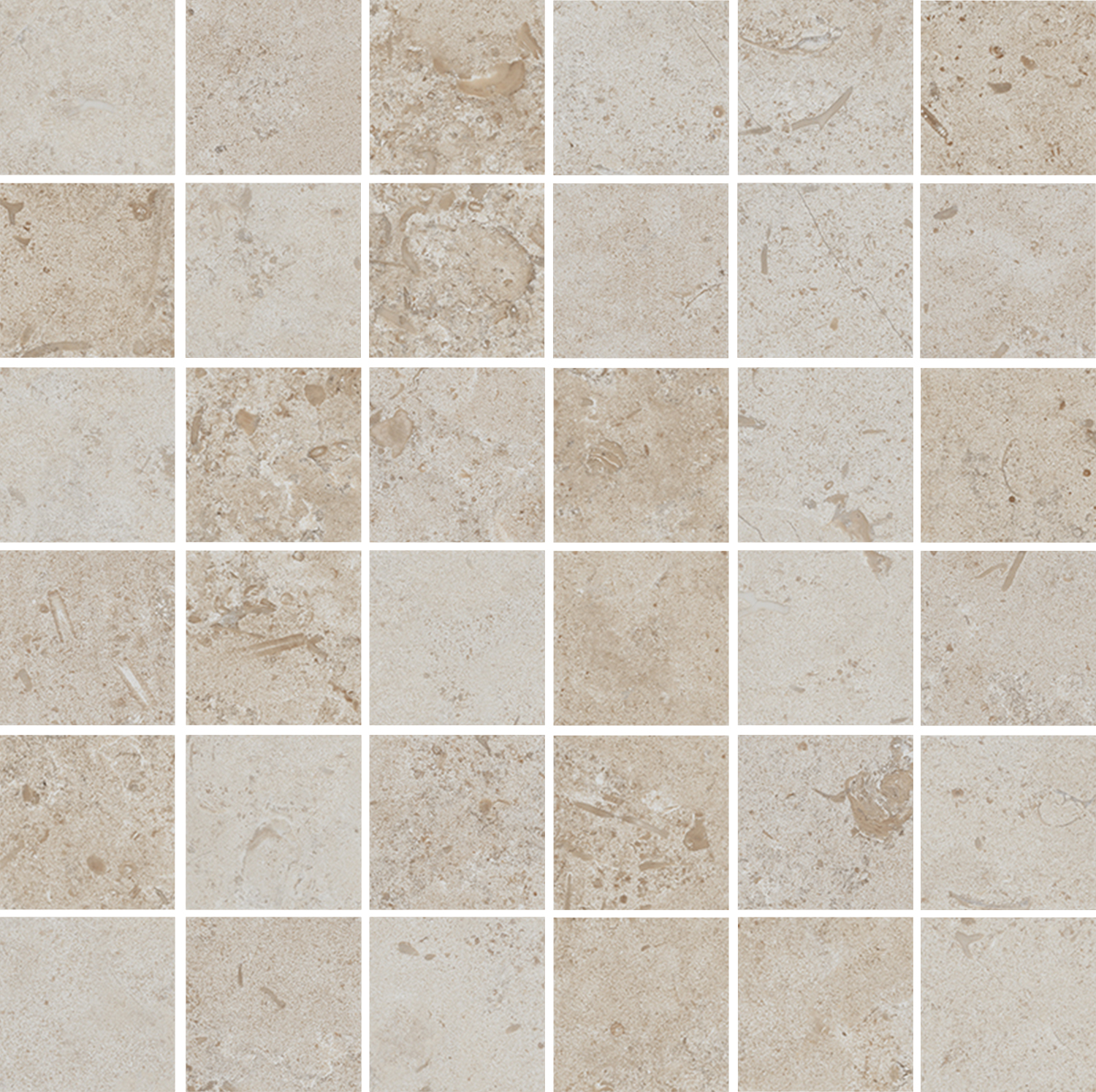 Керамический декор Kerama Marazzi Про Лаймстоун DD205420\MM мозаичный бежевый темный матовый 30x30 в Уфе — купить с доставкой | Nova