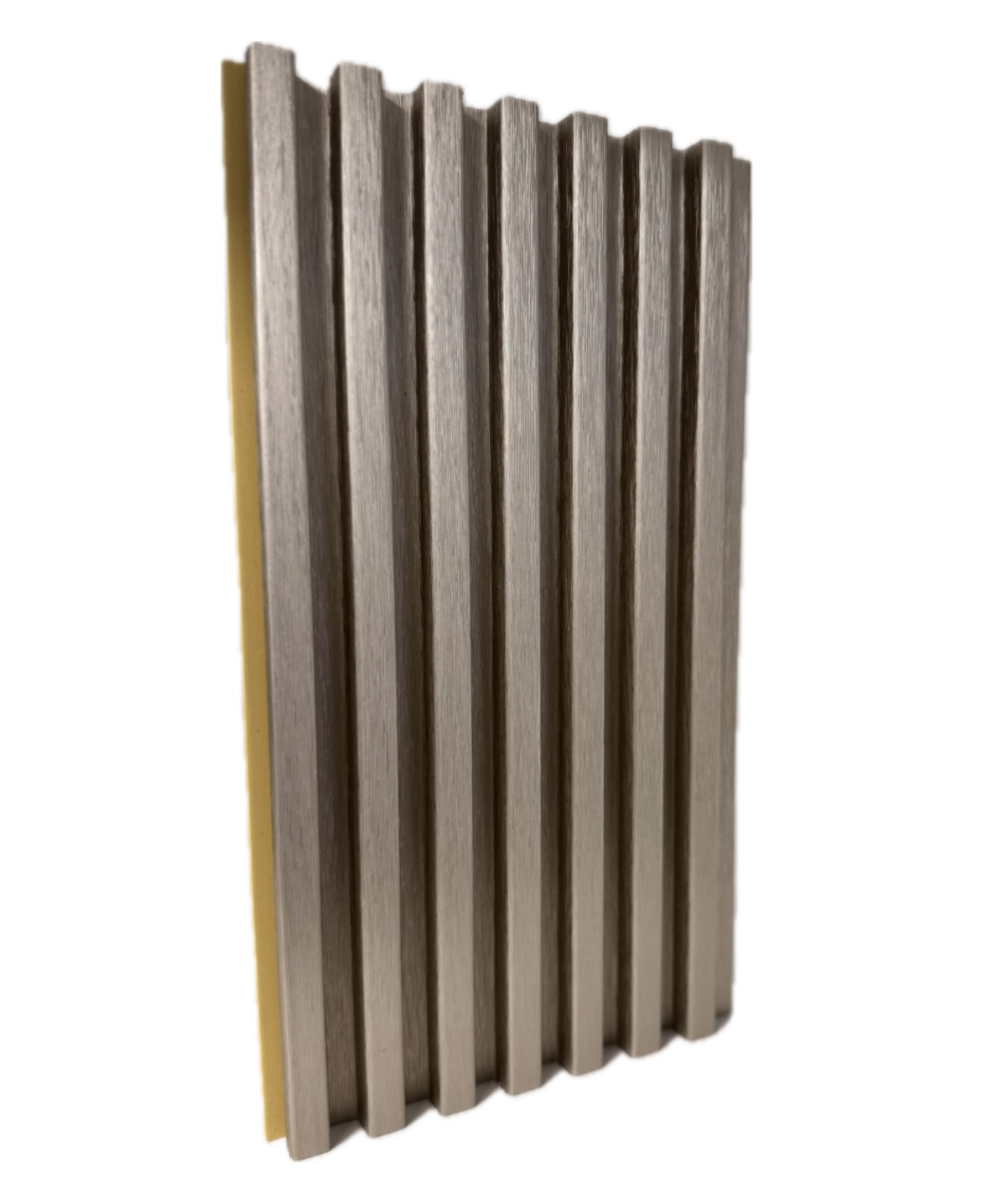 Бамбуковая панель Bonaparte рифленая Rich old metal 2800*139*14 (1шт=0,3892 кв.м.)