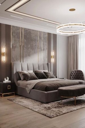 Бамбуковая панель Bonaparte Cemento Light carbon matt 1080*2800*8 (1шт.=3,024 кв.м.) connect