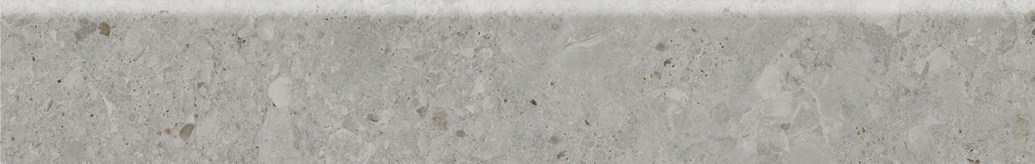 Керамический плинтус Kerama Marazzi Чеппо ди Гре серый матовый обрезной 60x9,5