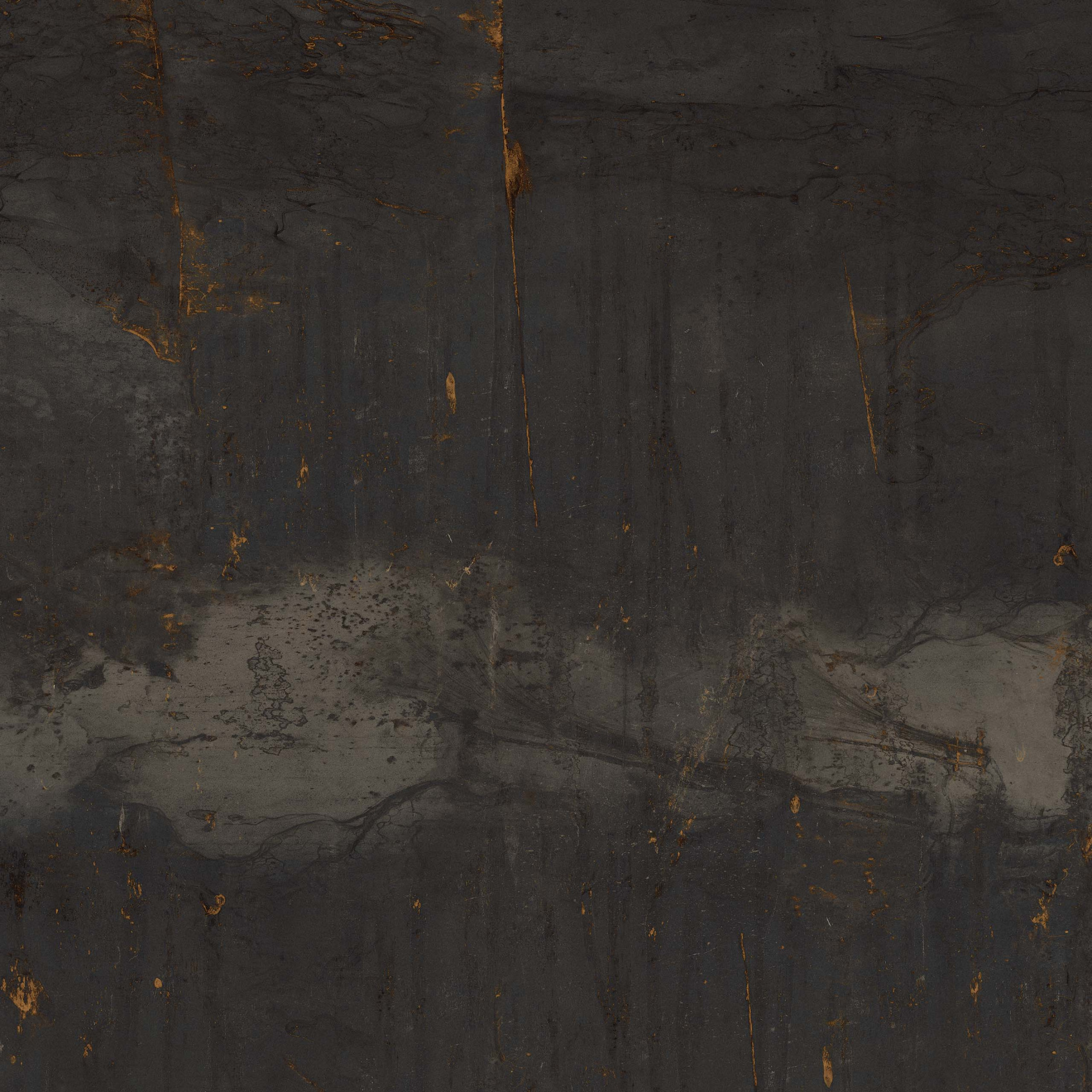 Керамический гранит Estima Patina Black TP02 неполированный 80x80x10