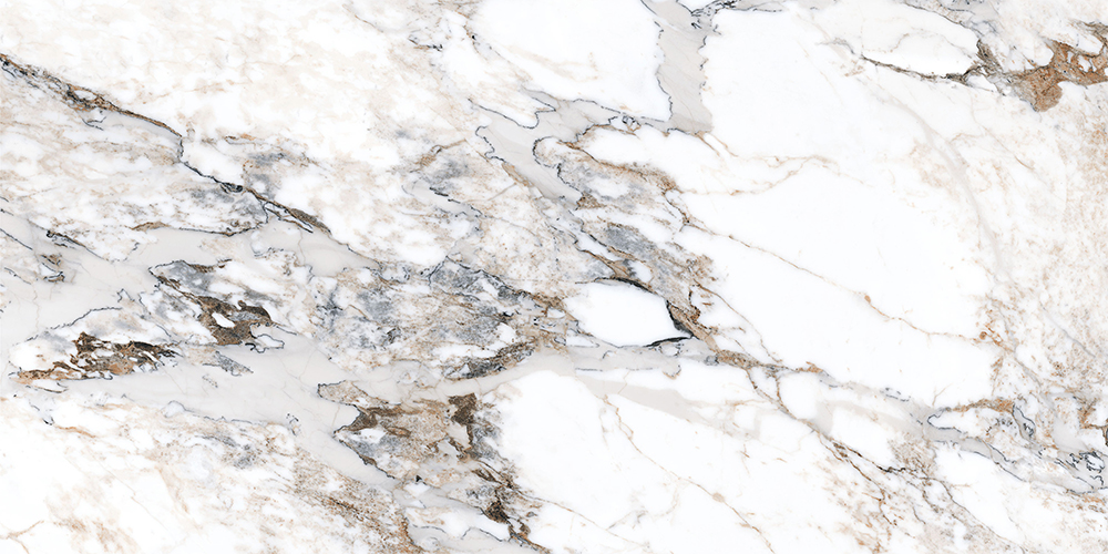 Керамический гранит Vitra Marble-Х Бреча Капрайя белый лаппатированный 60х120