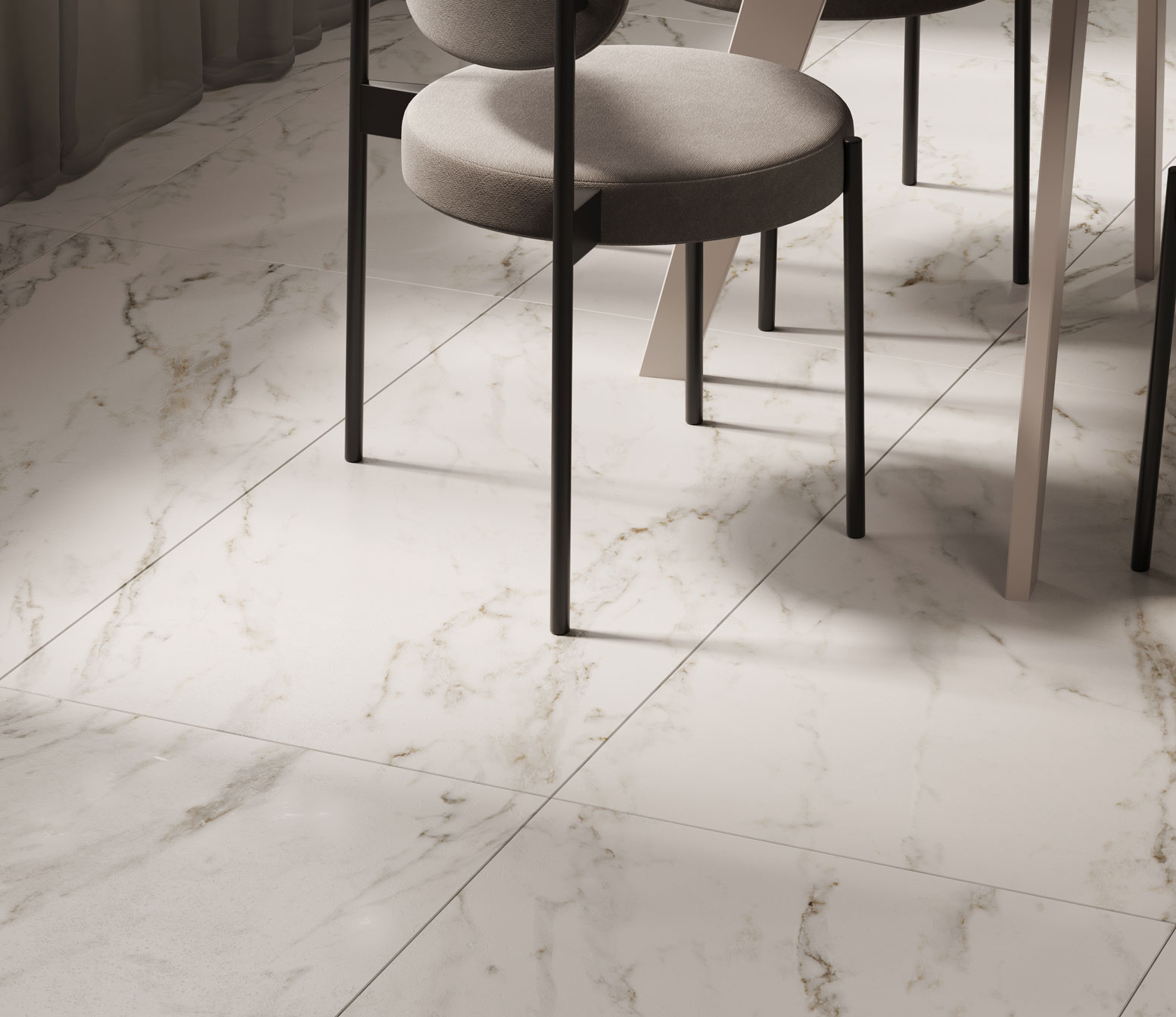 Керамический гранит Axima Vancouver белый 60х120