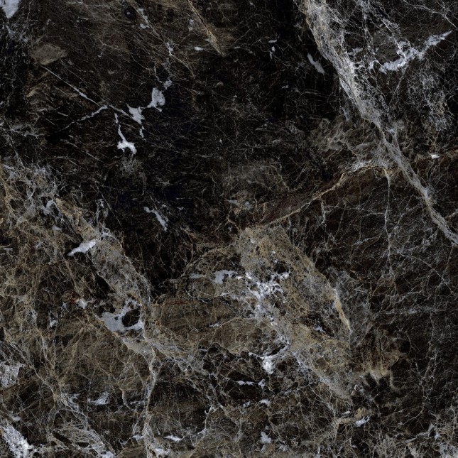 Керамический гранит Грессе Симбел GRS05-03 Карбон черный мрамор 600x600x10