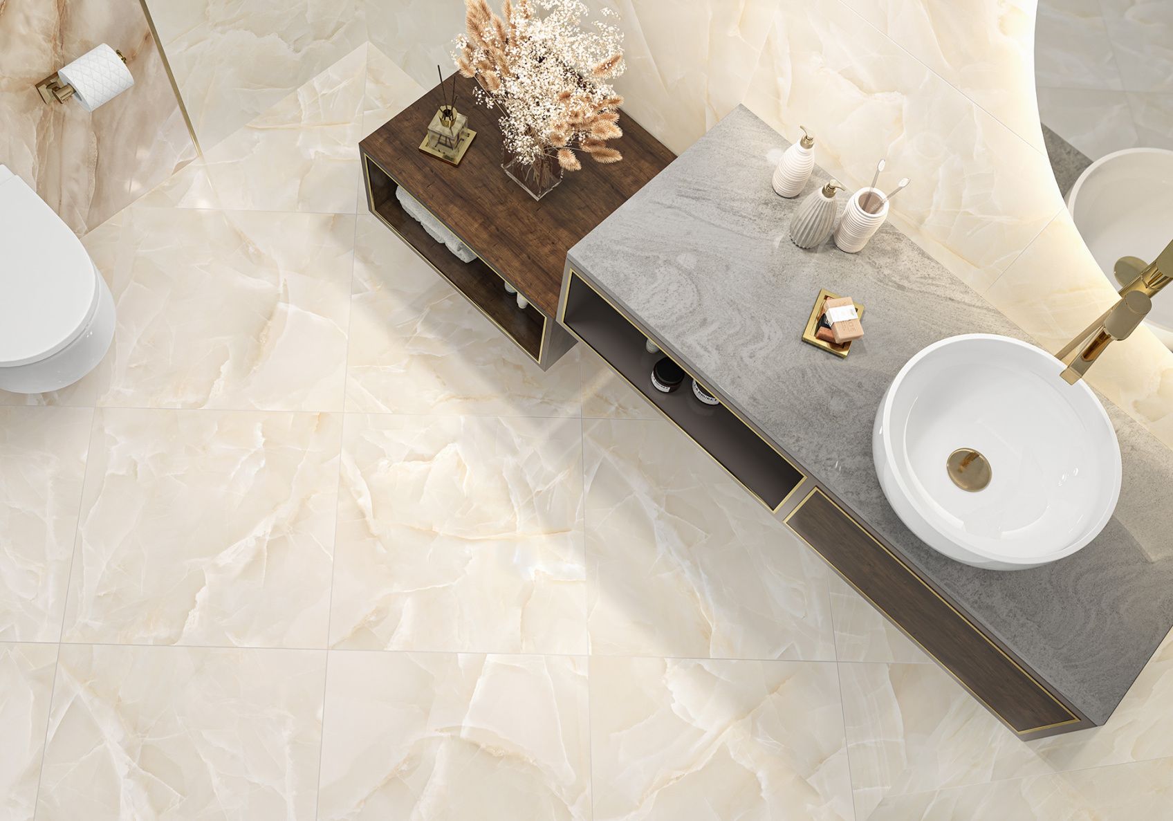 Керамический гранит Talisman Onyx полированный 60х60 6060TLN01P