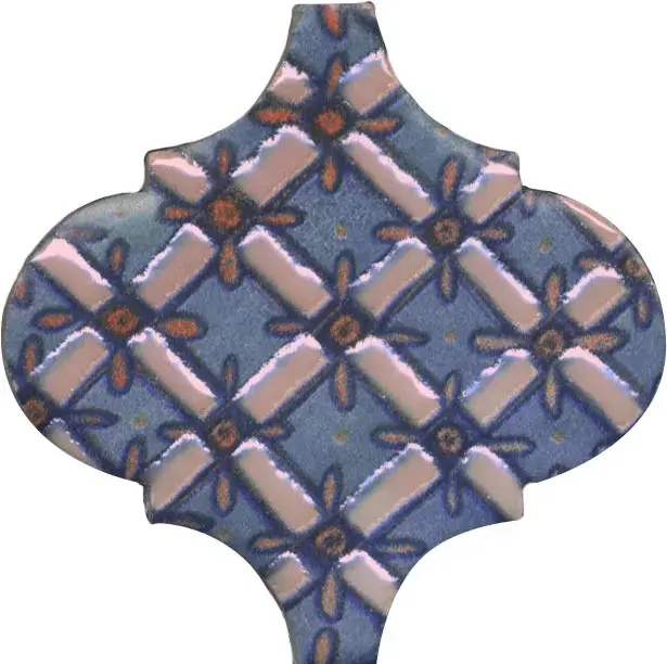 Керамическое панно Kerama Marazzi Арабески Марокко 2 (из 6 частей 6,5х6,5) 10x25x0,69