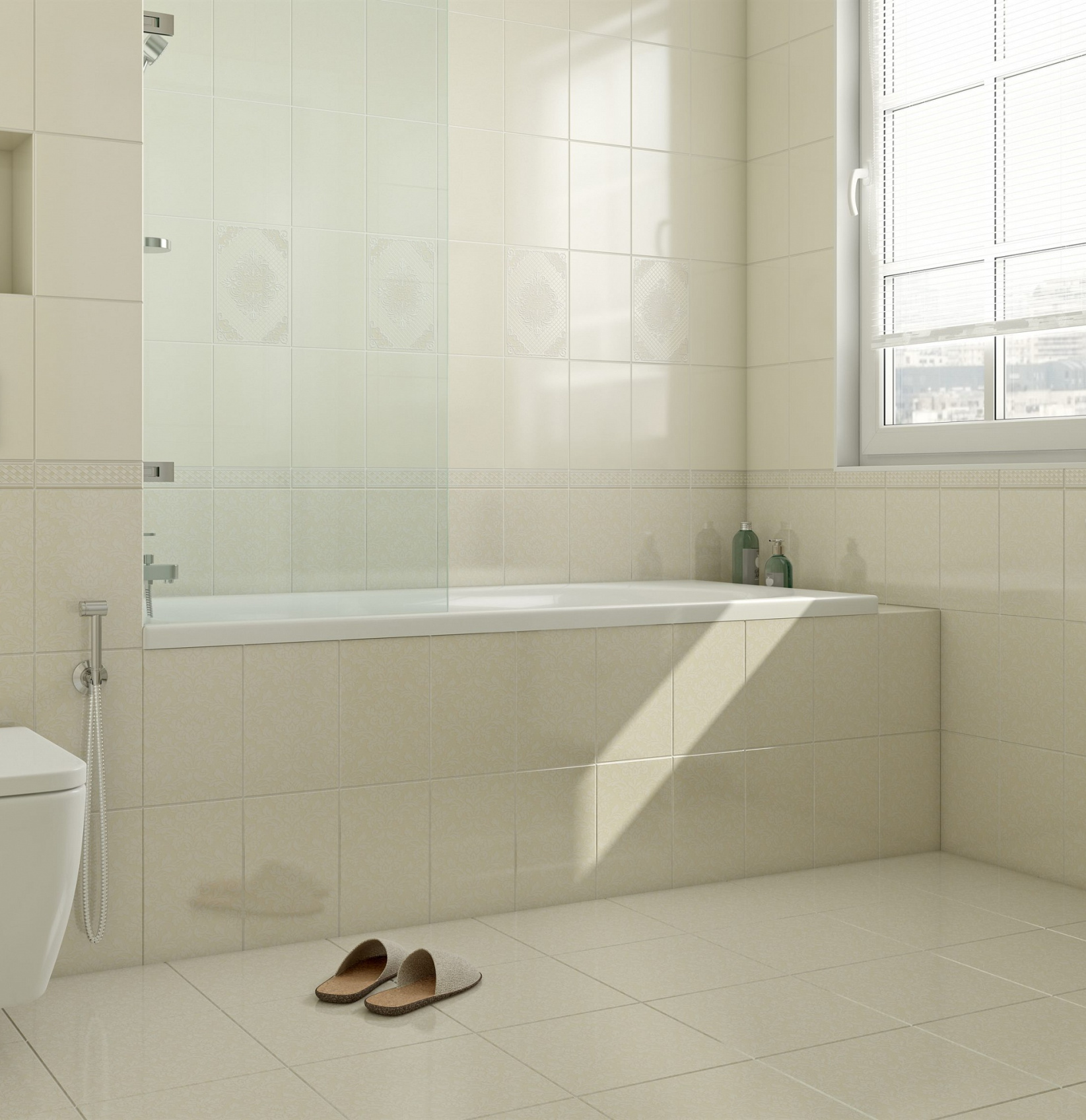 Керамический бордюр Axima Лигурия В 55x200