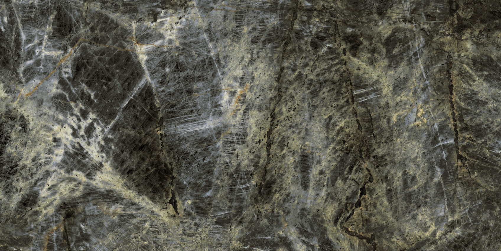 Керамический гранит Italon Стелларис Мадагаскар Дарк Люкс 80x160